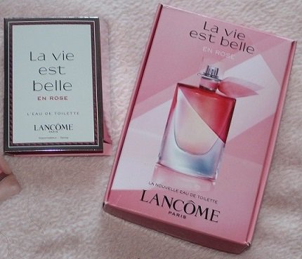 echantillon parfum lancome