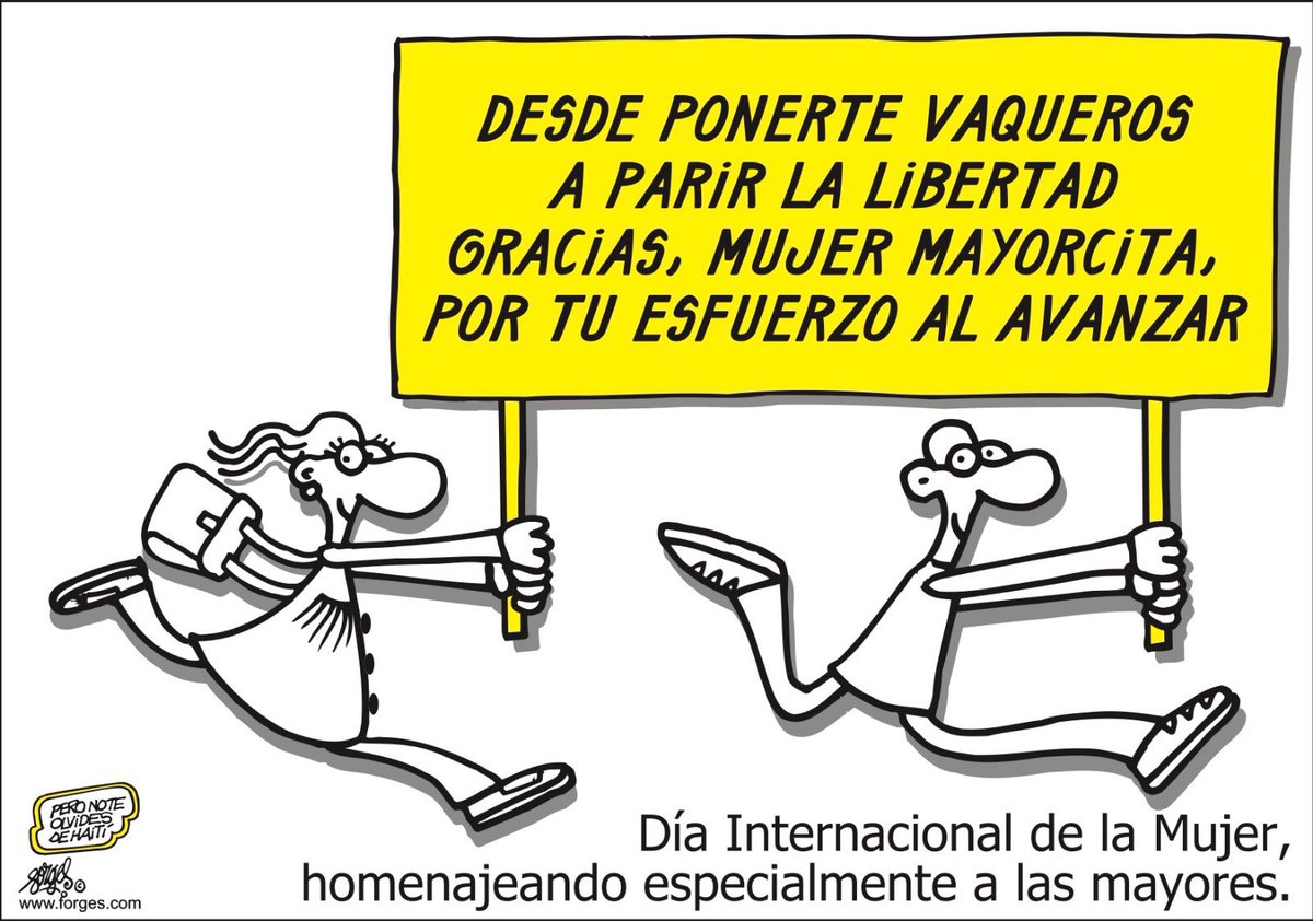 forges's tweet photo. Viñeta publicada en 2011, en @el_pais #8Marzo #8M #FelizDíaDeLaMujer https://t.co/nRRpDTP8p7