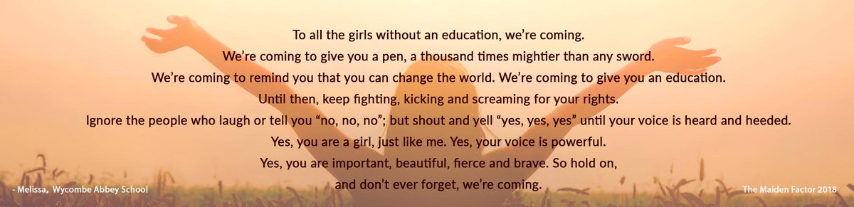 Happy #InternationalWomensDay everyone!  And to celebrate #Maiden is on the second leg of her world tour, heading to #fremantle raising funds and awareness for girls' education. @TheGirlsNet <a href="/RoomtoRead/">Room to Read</a> <a href="/OrchidProject/">Orchid Project</a> <a href="/Just_a_Drop/">Just a Drop</a> <a href="/FieldsofLife/">Fields of  Life</a> <a href="/maidenfactor/">The Maiden Factor</a>