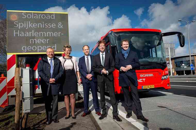 Opening #solaroad #spijkenisse. Great example of #sustainable development. #SDGs <a href="/gemNissewaard/">Gemeente Nissewaard</a> #igorbal @paulkrom <a href="/TNO_nieuws/">TNO Nieuws</a> <a href="/Elisabeth_Post/">Elisabeth Post</a> <a href="/ProvincieNH/">Noord-Holland</a> #AriandeBondt @strukton <a href="/floorvermeulen/">Floor Vermeulen</a>  <a href="/zuid_holland/">Provincie Zuid-Holland</a> <a href="/UnitedSmartCity/">United Cities</a> <a href="/UNECE/">UNECE</a> <a href="/EdwinBijl/">Edwin Bijl</a> <a href="/olafmuller01/">Olaf Müller</a> <a href="/SaniTronics/">Sanitronics</a> #evanet