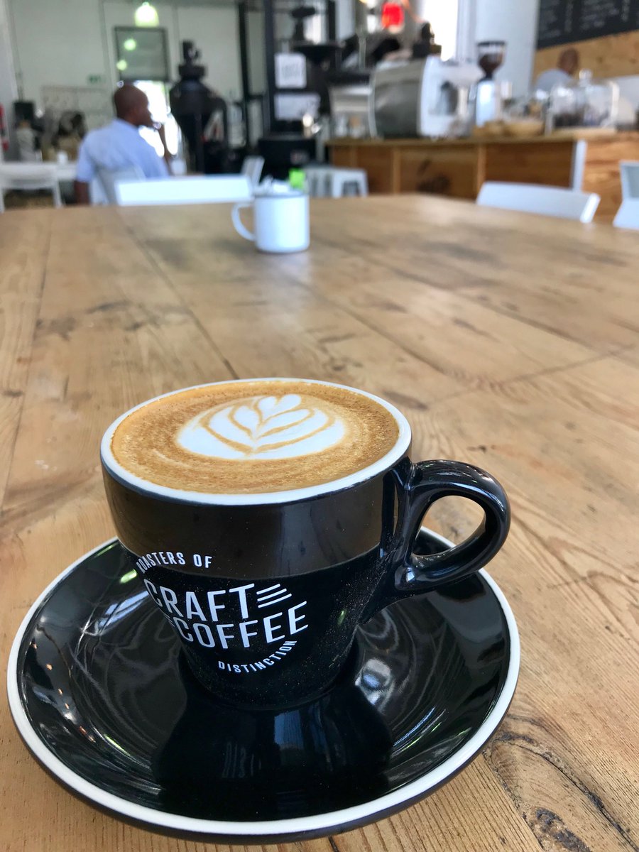 conductorAB's tweet photo. What a way to start the day ⁦@craftcoffeesa⁩ roastery in Newtown. Want to upgrade your coffee experience? Come speak to us https://t.co/epEg4lNygt