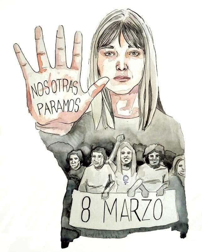 Hoy 8 de marzo hay que recordar que miles y miles de mujeres en el mundo sufren la violencia del patriarcado.  #FelizDiaDeLaMujer