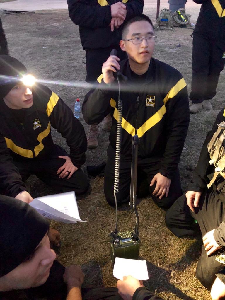 31AHB1's tweet photo. Physical Readiness doesn’t always have to be working out in a gym. Soldiers from Delta Company Black Dragons conduct a Ruck March and Radio Communications training to start off their Friday morning! #FitFriday https://t.co/VlHuni7mTO