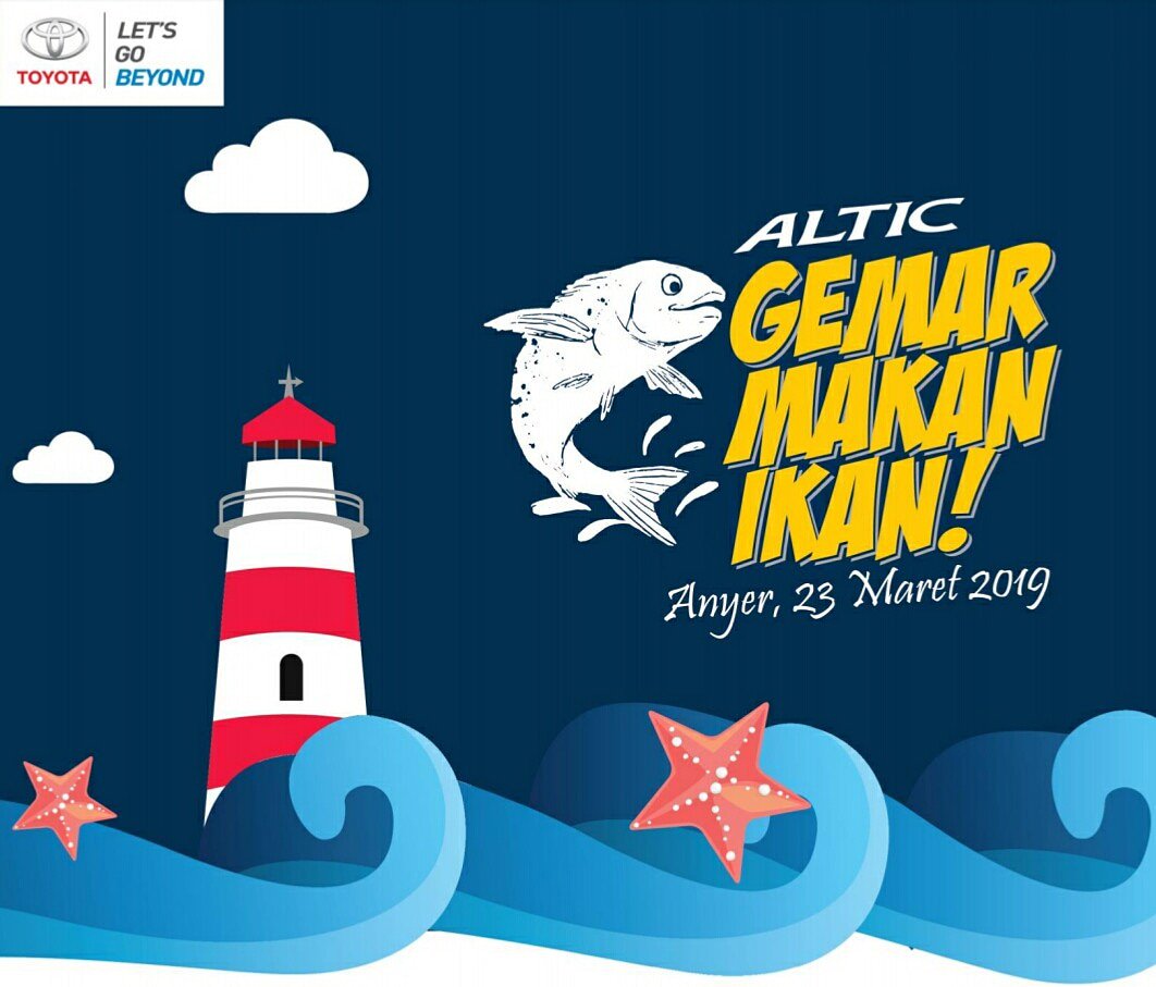 Halo ALTIC-ers! 
ALTIC kembali melaksanakan one day trip yang akan diselenggarakan pada Sabtu,  23 Maret 2019, tujuan Wisma Kompas Gramedia, Karang Bolong.
Cara pendaftaran sudah di blast pada WA Group ALTIC. Kuy lah! #alticgemarmakanikan #cumantoyotaygbisa #toyotaprivilage