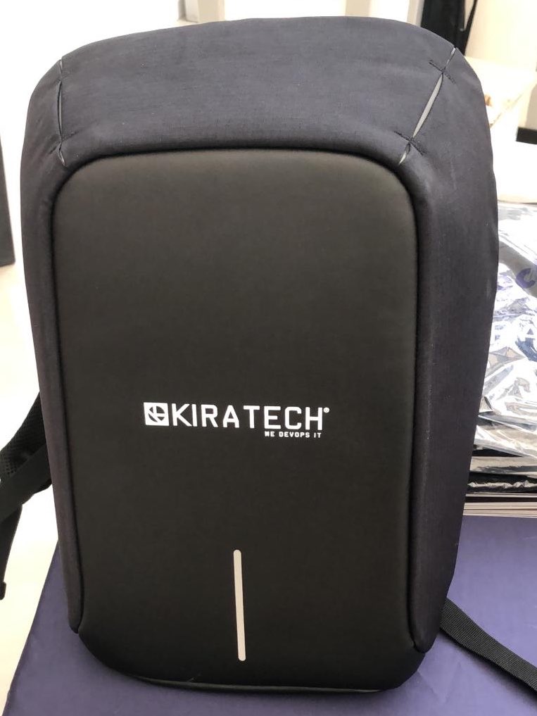kiratech's tweet photo. Noi siamo qui a @IncontroDevOps e voi? Vi aspettiamo al nostro stand per raccontarvi le nostre novità #DevOps 🤓 Non dimenticate di registrarvi per poter vincere il fantastico zainetto XDESIGN brandizzato #kiratech #wedevopsit https://t.co/CenBNMhDWz
