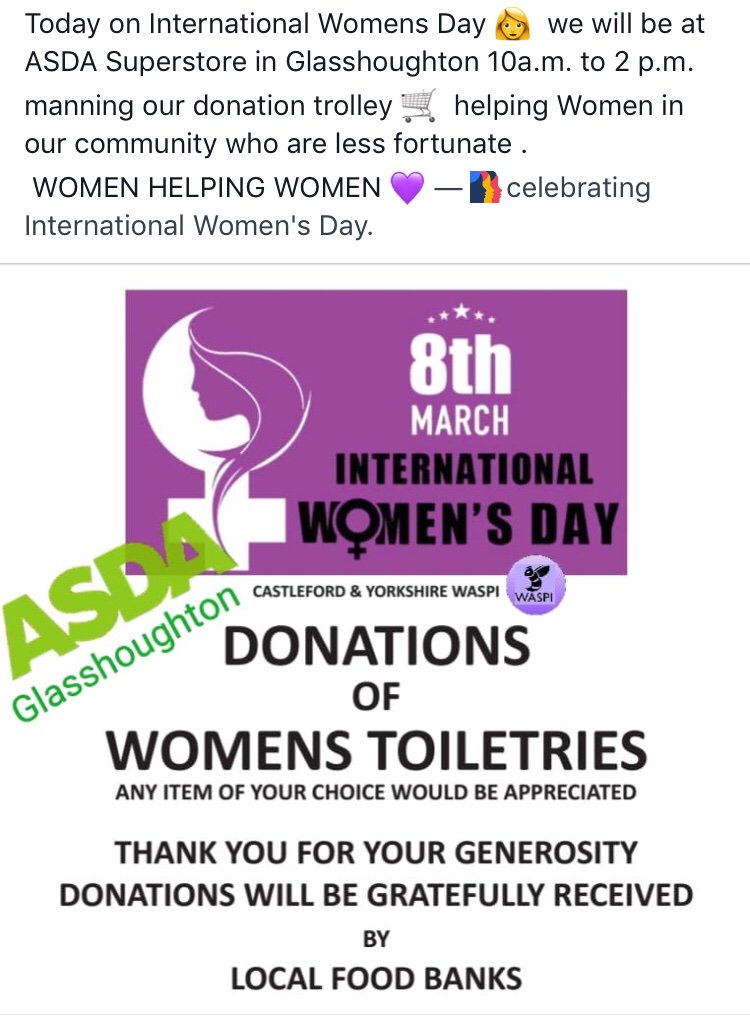 Chrishainswort2's tweet photo. #Castleford #Yorkshire #Asda #Glasshoughton #Tioletries #donation #Grateful https://t.co/hY6tTApcnt