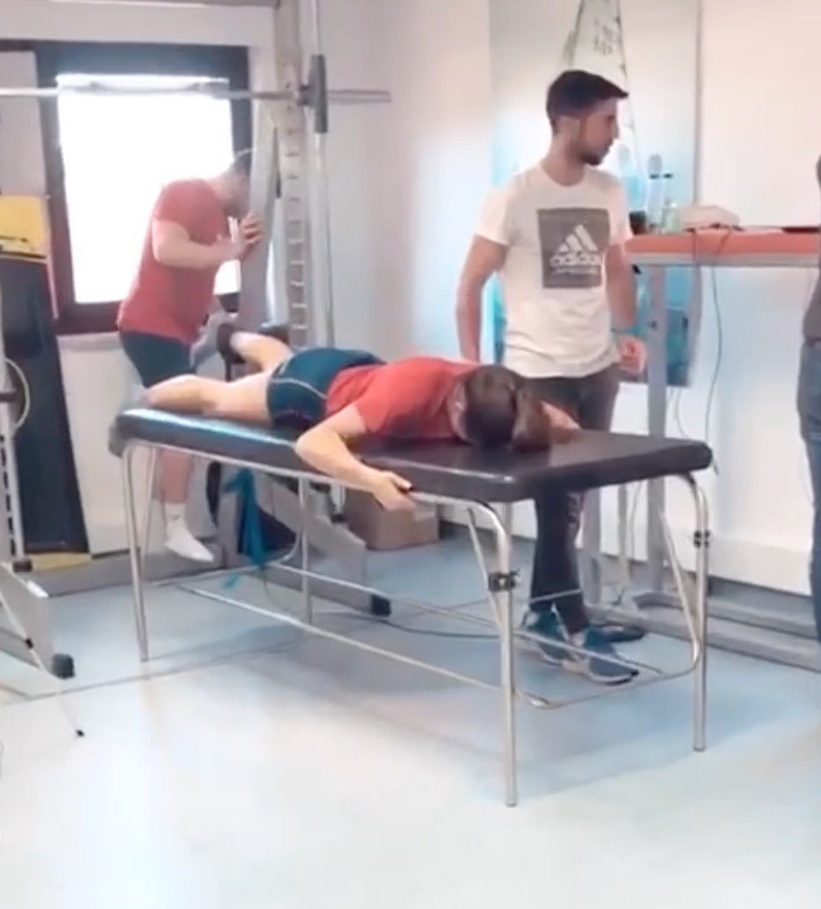 #Leonas7s | Gracias a  @AEPSAD y @AEPSADDyS <a href="/deportegob/">CSD</a> las Leonas siguen preparándose para dar su 100%, con pruebas de fuerza isométrica y rangos articulares que han realizado en la unidad del rendimiento del CSD de Madrid.