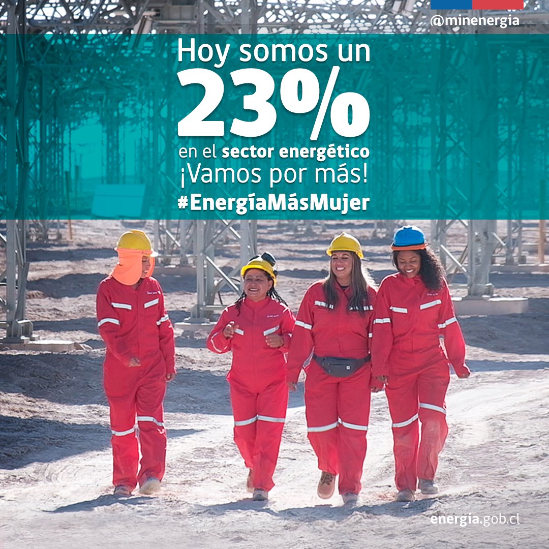 Sigamos avanzando por más #Mujeres en #Energía 🙋‍♀️⚡️💪 #EnergíaMásMujer #DiaInternacionaDeLaMujer