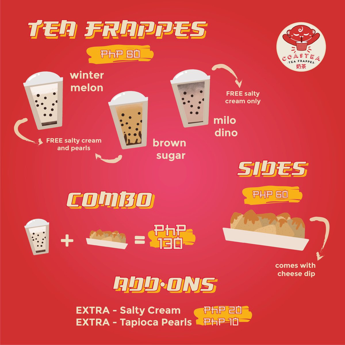coasteafrappes's tweet photo. IT’S TEA DAY TOMORROW! Here’s a few details about the booth and the products we’ll be selling! 

TEA YOU THERE! 🤩

#WHATSYOURTEA https://t.co/SV2Zm7Z2vv