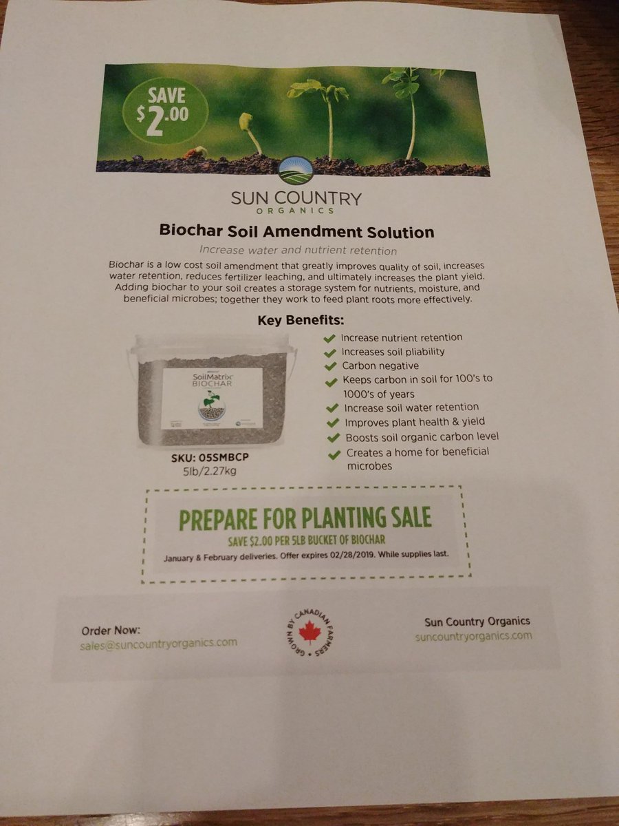 LarryNeufeldSK's tweet photo. Informative night with @soundsolarsask.  Great conversations on using #solar &amp; #ElectricVehicles in #Saskatchewan &amp; getting to see their new #biochar product. Thank you to Sound Solar &amp; other Green companies that are building a new future for jobs &amp; prosperity for Saskatchewan. https://t.co/Pby8JDd9Fr