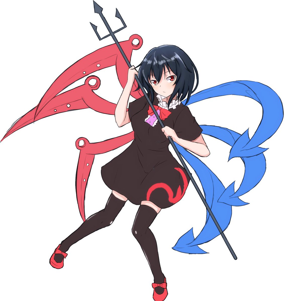 #深夜の真剣お絵描き60分一本勝負 
封獣ぬえ 