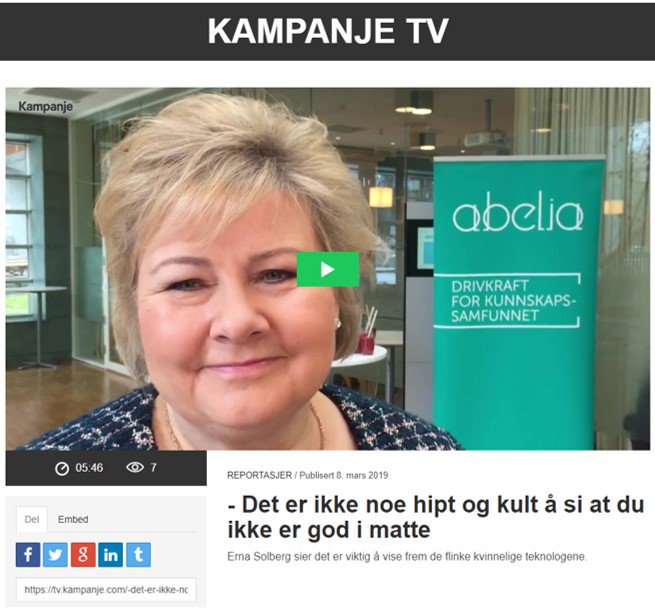 Abelia_NHO's tweet photo. Vel talt fra @erna_solberg! #techkvinner
https://t.co/LXaay7UKPA https://t.co/n9DxOOzXlP