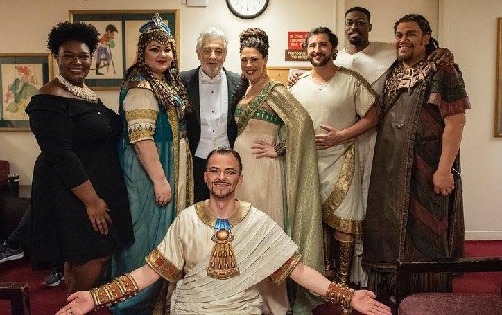 Yersterday it was the last performance of #SonjaFrisell production of #Aida at the @MetOpera with a #dreamcast: @SondraRadvan #OlesyaPetrova @jorgele66 and #QuinnKelsey under the direction of @PlacidoDomingo !!! Bravo all #Metchorus @METOrchestra #Metdancers