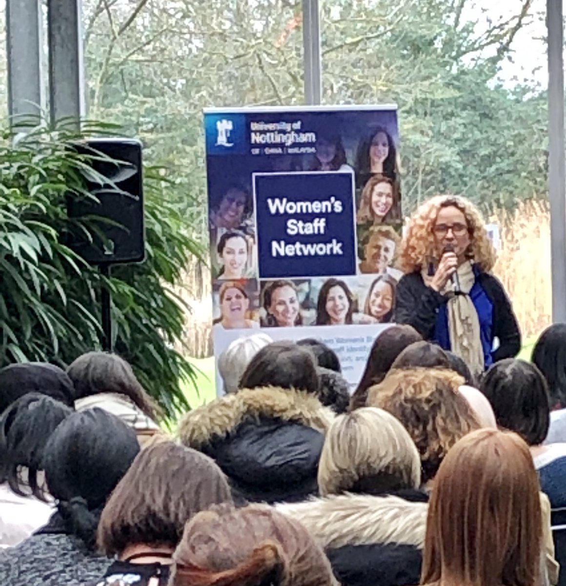 UonWsn's tweet photo. Listening to amazing women talk openly about the challenges, successes and rewards of being a powerful female role model #UONWSN #powerful #rolemodelsareeverywhere #NottsIWD2019 https://t.co/QyG4ThyBy8