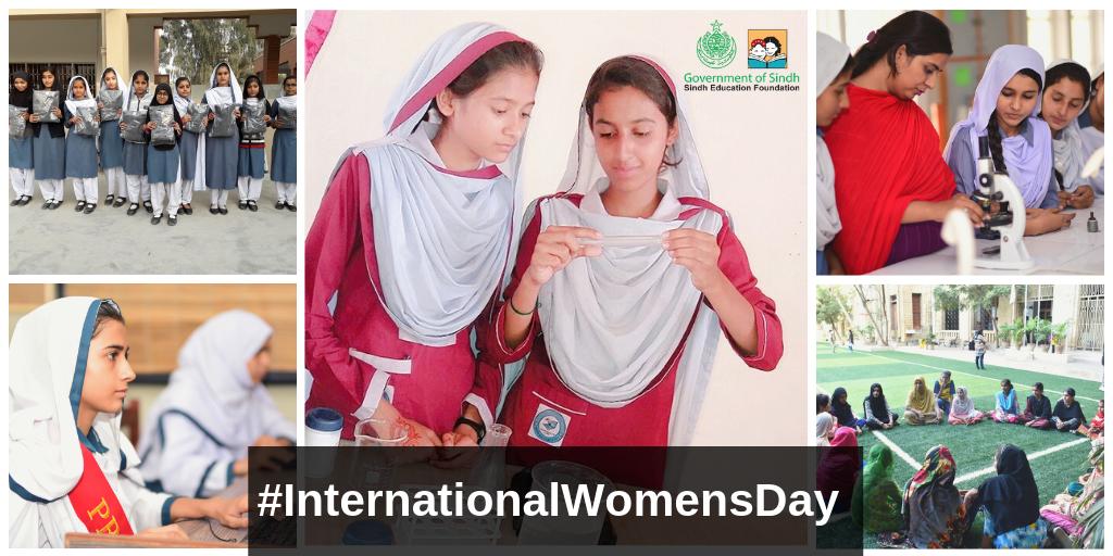 SEFSindh's tweet photo. Happy Women's Day 💐

International Women's Day March 8 - #BalanceforBetter

#InternationalWomensDay2019
#BalanceforBetter
#SEFSindh
#FreeQualityEducationForAll https://t.co/wyn7caPtb3
