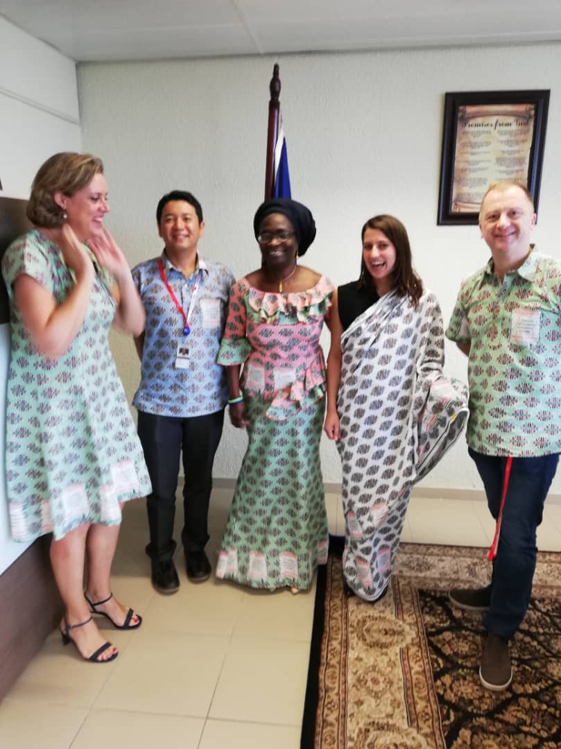 <a href="/ilo/">International Labour Organization</a> Regional Director <a href="/ColonjuwonILO/">Cynthia Samuel-Olonjuwon</a> meeting <a href="/SitaDjelantik/">Sita Djelantik</a> from <a href="/MinBZ/">Ministerie van Buitenlandse Zaken</a> of #Netherlands talking about our special programme to end child #Labour in #Africa building on excellent #work that has been done to make a real difference <a href="/ILO_Childlabour/">ILO action to End Child Labour</a> <a href="/NLatUN/">Broken link hijacking POC</a> <a href="/UN/">United Nations</a> <a href="/UNICEF/">UNICEF</a> <a href="/Alliance8_7/">Alliance 8.7</a>