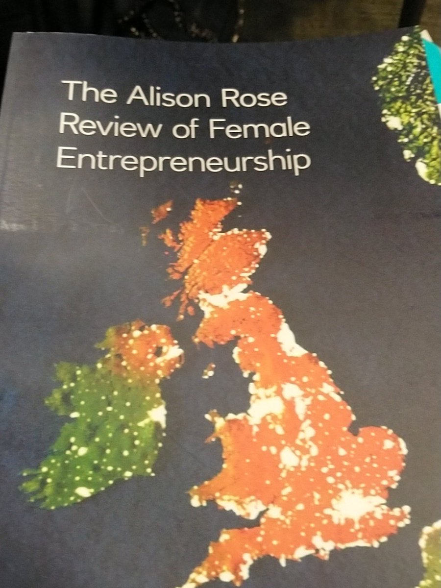 DijonnTaylor's tweet photo. Some good bedtime reading over the weekend. The #roseview Report looks full of interesting facts on the #gendergap for female #Entrepreneurship #womeninbusiness @NatWestBusiness good to see you @Handyall @SueBarnard123 @OliveStrachan @heatherwaters15 @SavvyGuest #IWD2019 https://t.co/zjHv9kfgth