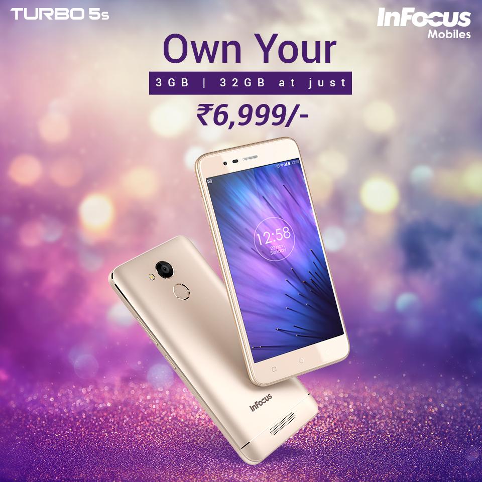 InFocus_IN's tweet image. #Turbo5s is equipped with large RAM &amp;amp; ROM. Its 4000 mAh battery keeps it powered for longer. Order this #InFocusSmartphone now: bit.ly/2H5D3Zk