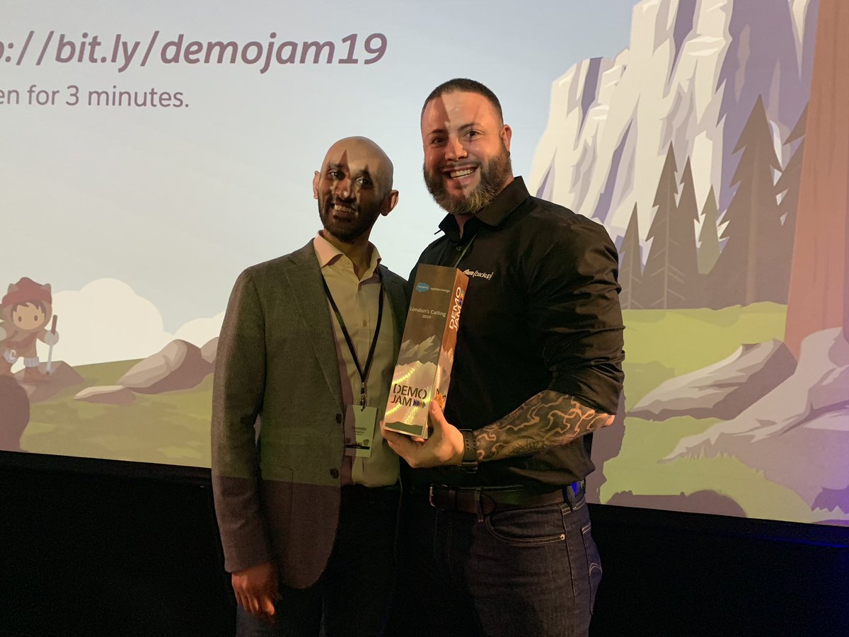 TheFootPrince's tweet photo. thank u to all the participants and voters at the #LDNSCall19 demo jam! going up against such a large group of great apps makes this win that much sweeter for @OwnBackup and @dav__c . thank u all once again! https://t.co/ujRGMAfy1X