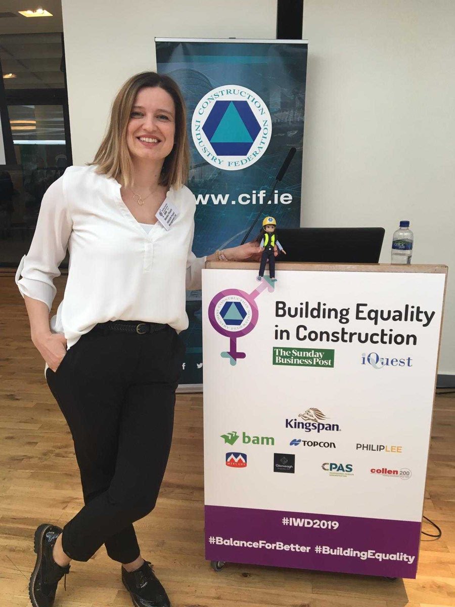 FRESCON_EU's tweet photo. FRESCON is celebrating #InternationalWomensDay at the @CIF_Ireland #BuildingEquality breakfast event with some fantastic #womeninconstruction and Lottie @LottieTour! Fantastic speeches today! #balanceforbetter #iwd2019 #womeninconstruction #cif @frescon_eu https://t.co/Gyg8Ss1XGD