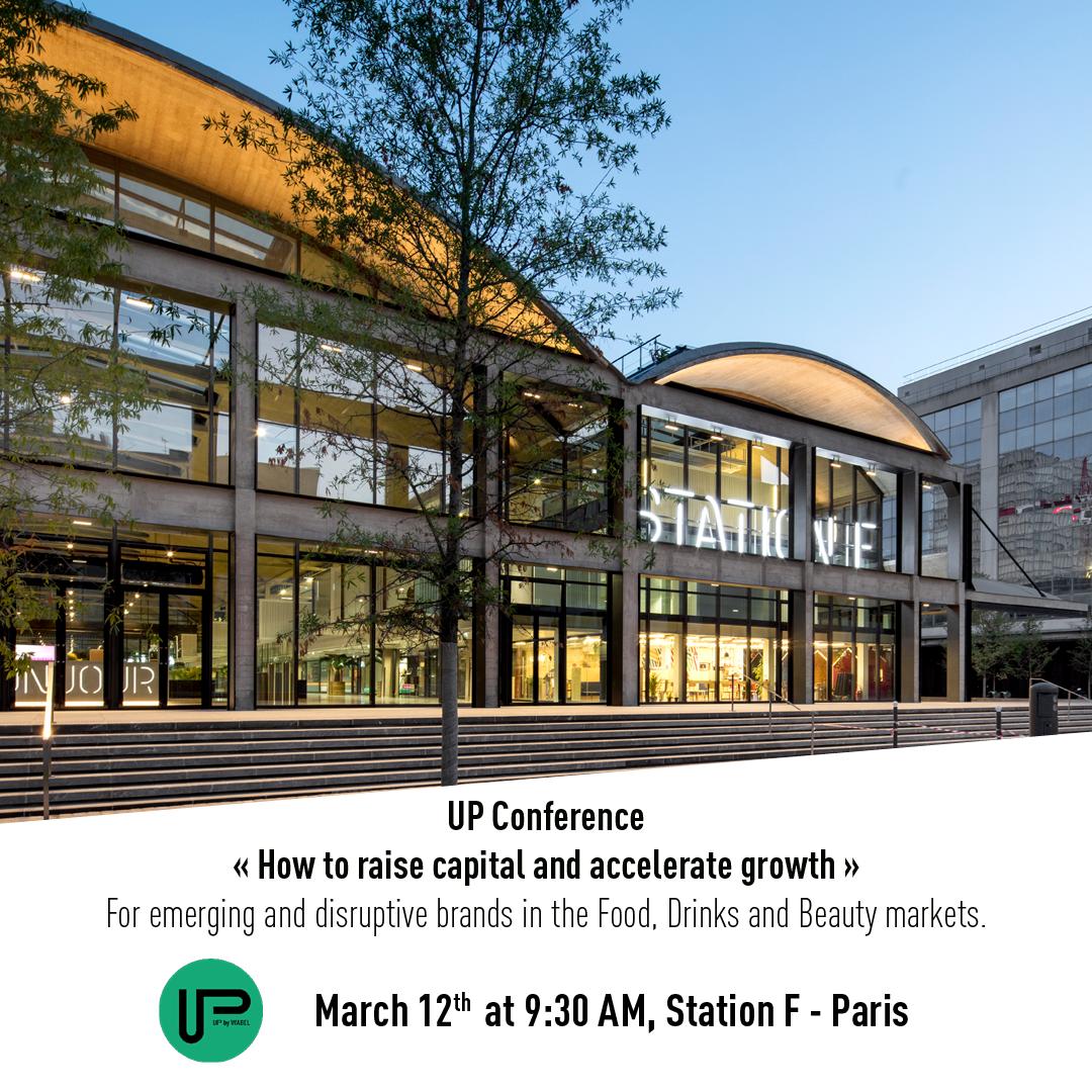 Join us <a href="/joinstationf/">STATION F</a> on Tuesday for a conference with <a href="/wabelsourcing/">WABEL</a> and <a href="/CambonPartners/">Cambon Partners</a>  on how to raise capital and accelerate your business growth when you are an emerging and disruptive brands in the #Food, #Foodtech, #Drinks &amp; #Beauty markets. 
bit.ly/2SKS1X3