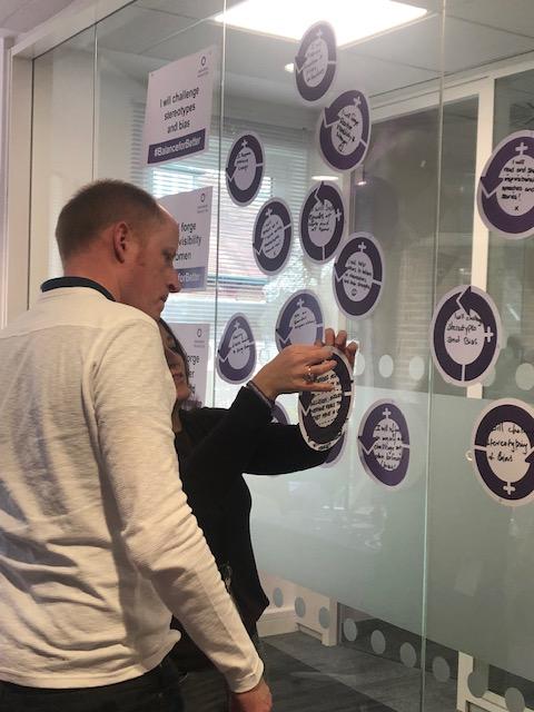 IWD pledge walls