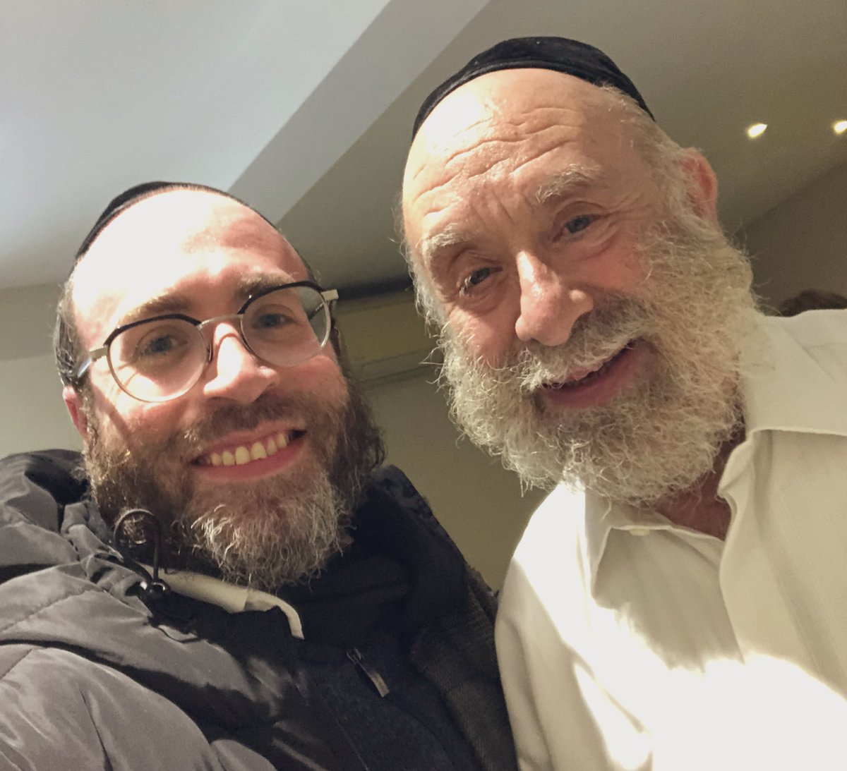 Happy 70th birthday 🎂 dad. <a href="/IsaacKornbluh/">Isaac Kornbluh</a> - was worth the swim over the pond