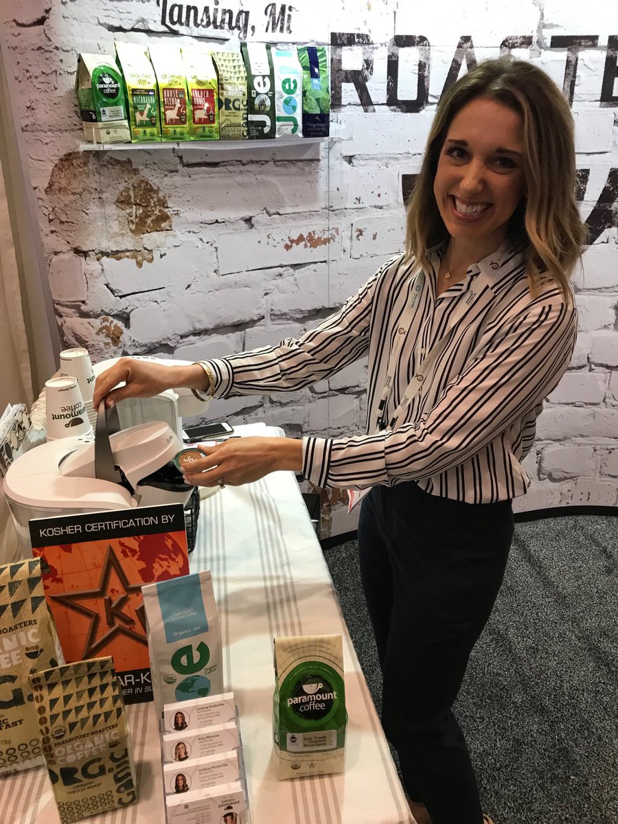 ⁦<a href="/NatProdExpo/">NaturalProductsExpo</a>⁩ #ExpoWest #ExpoWest2019 stop &amp;see us Pacific Ballroom - great #Coffee