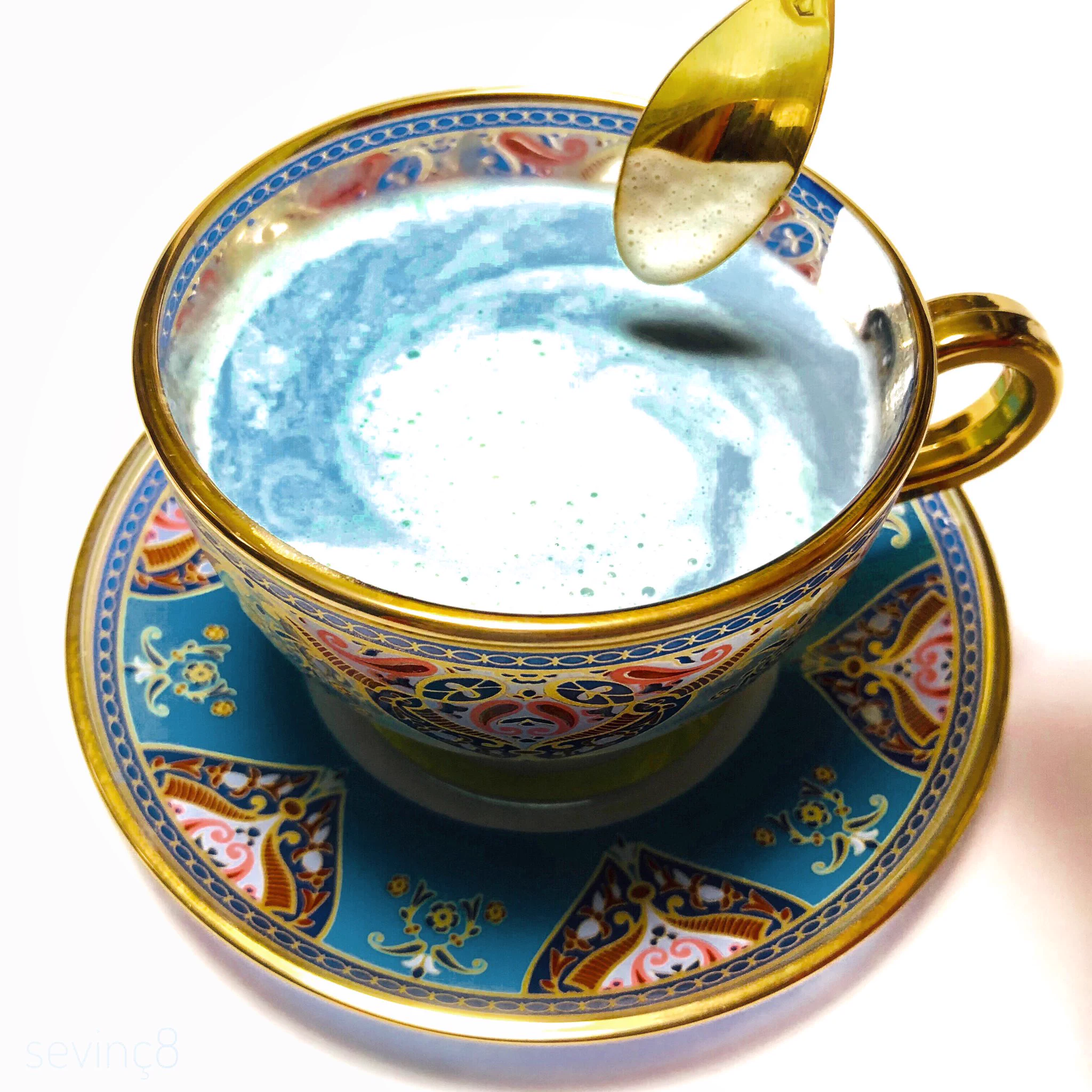 青空ミルクティー！！海外でも流行っているみたい！