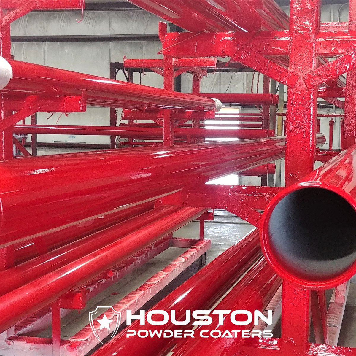 HoustonCoaters's tweet photo. #HoustonPowderCoaters works with leading fire-protection service groups in coating fire-suppression conduit. #HPC is geared to providing long lasting coatings that comply with building codes and safety requirements. #HoustonPowderCoating #TexasPowderCoating #TexasPowderCoaters https://t.co/YqLTPZ3n25