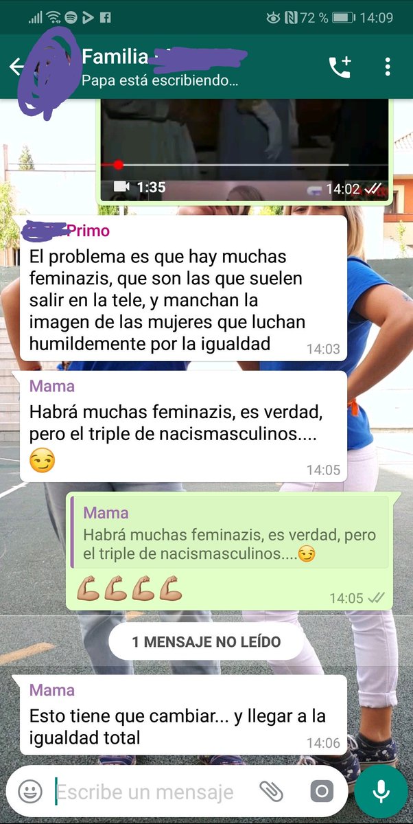 mariarosaaa3's tweet photo. Creo que llevo desde 2017 sin twittear, pero creo que he encontrado el motivo para romper mi silencio. Muy orgullosa de las mujeres de mi familia #8M https://t.co/XI1kXNen3W