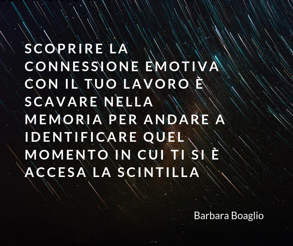 barbara_boaglio's tweet photo. Il lavoro, quello giusto, è strettamente collegato alle emozioni. https://t.co/mmWzRZ2sL6