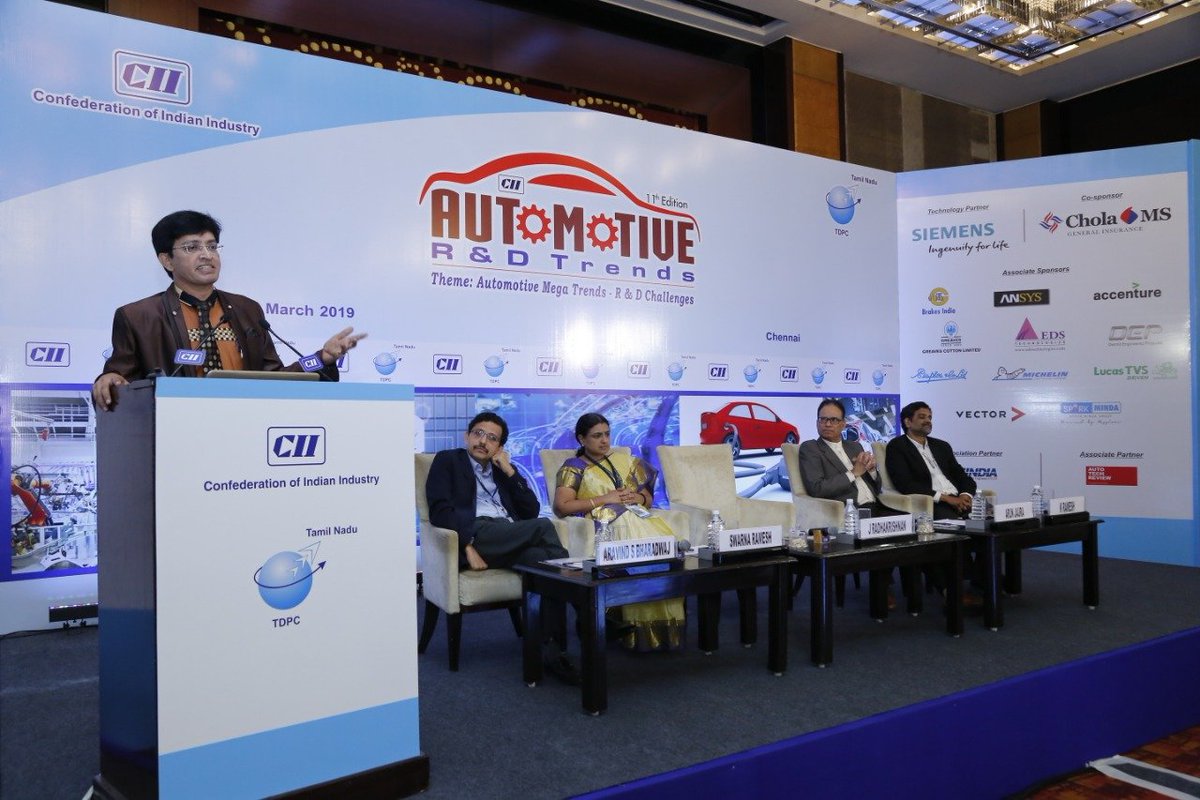 TNTDPC_Official's tweet image. Thanks for a great Speech by Chief Guest Dr. Radhakrishnan IAS.
Principal Secretary to Government Transport Department 
Government of tamilnadu. 
#designoptimization #ElectricalVehicle #EnvironmentalImpact #ChargingStation #Zeroemission #HybridVehicles #radhakrishnanias