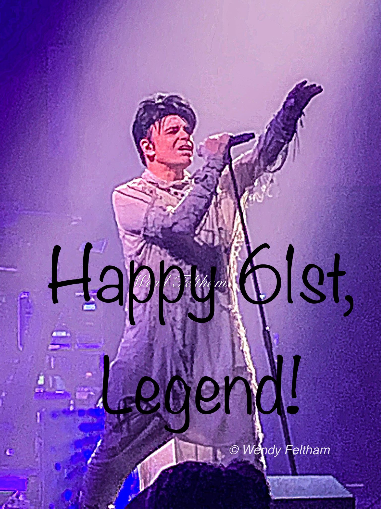 Happy birthday Gary Numan - 61 today and still looking amazing!
Photo from Portsmouth Pyramids last year. 