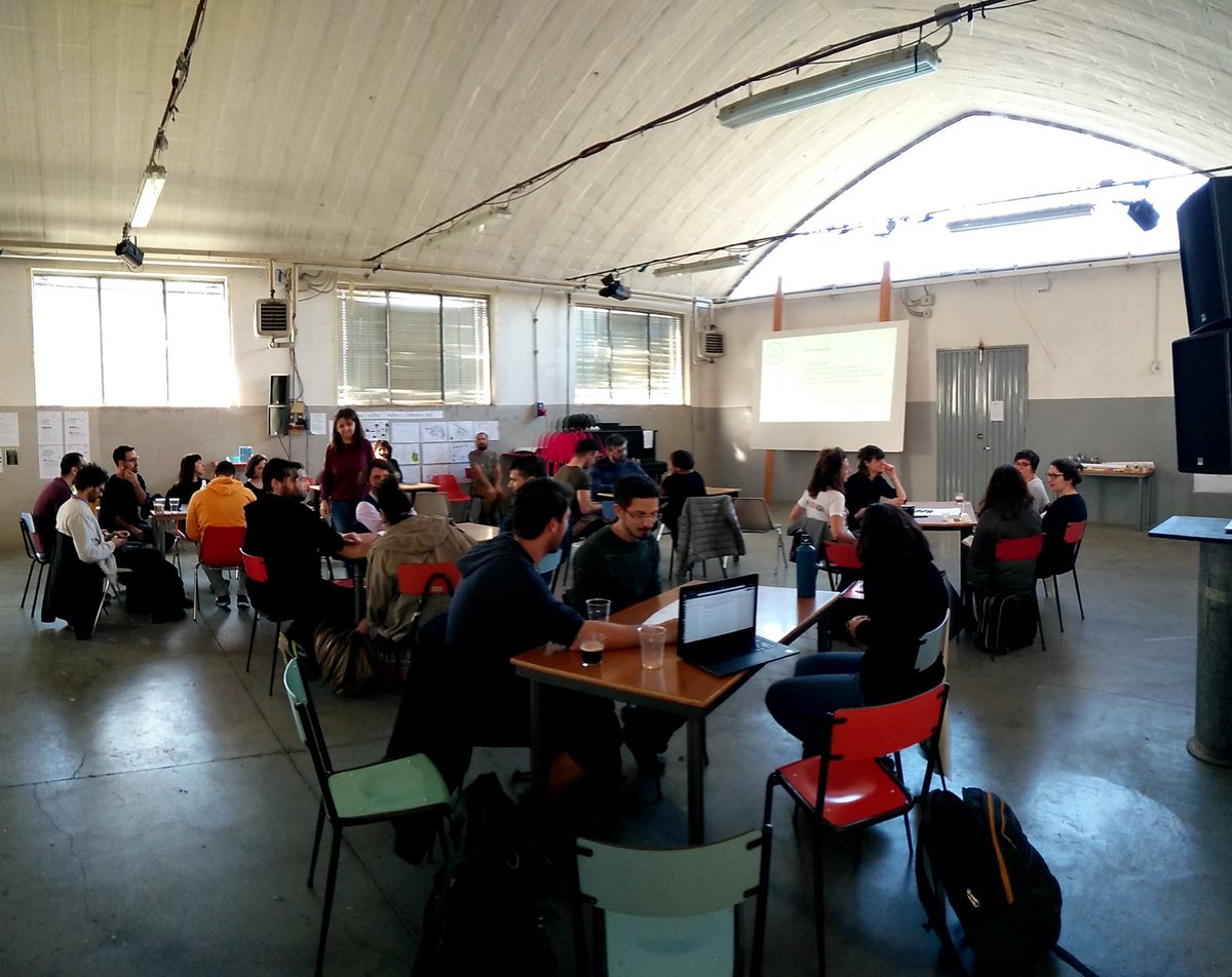 skotperez's tweet photo. We start the workshop Patterns for decentralized organization in #ovestlab #glocalmodena2019 https://t.co/zTndMUdTw1