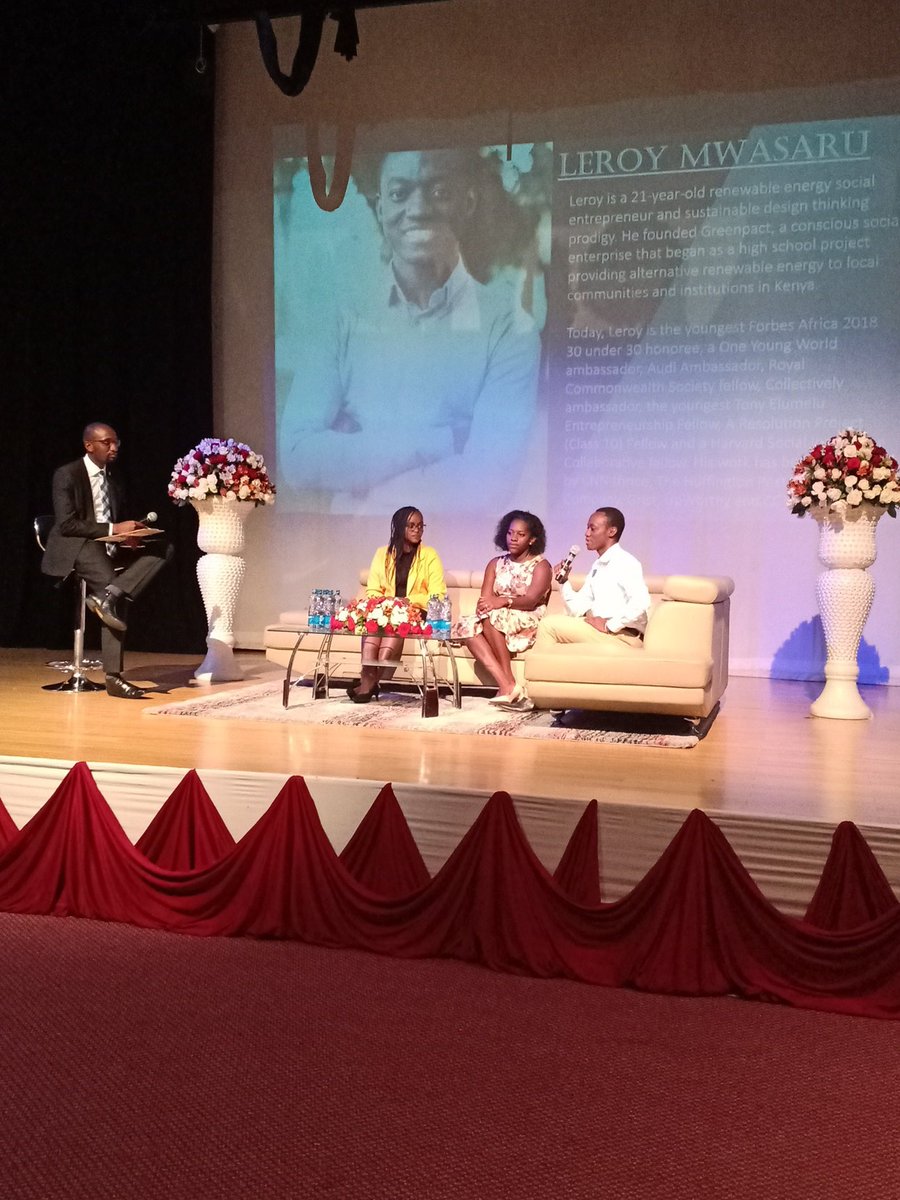 gemscin's tweet photo. Our panel consists of @junesyowia  Dr @rhodajurak and @leroymwasaru  #GYLEC2019 https://t.co/VAbALE1nQt