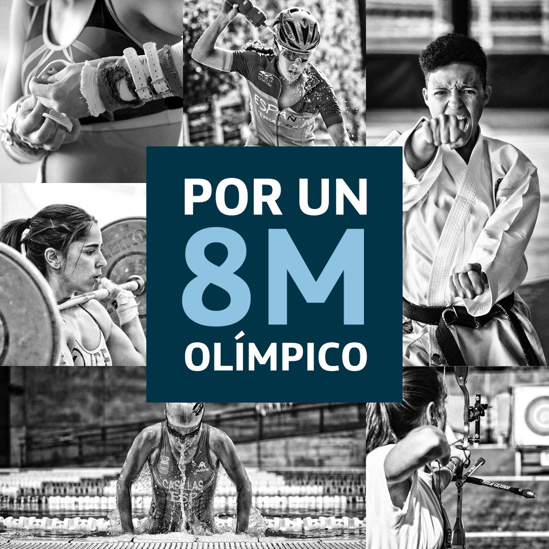 Hoy y todos los días apoyamos el sueño olímpico de las grandes deportistas de nuestro país. ¡Sois muy grandes, chicas! #FelizDiaDeLaMujer