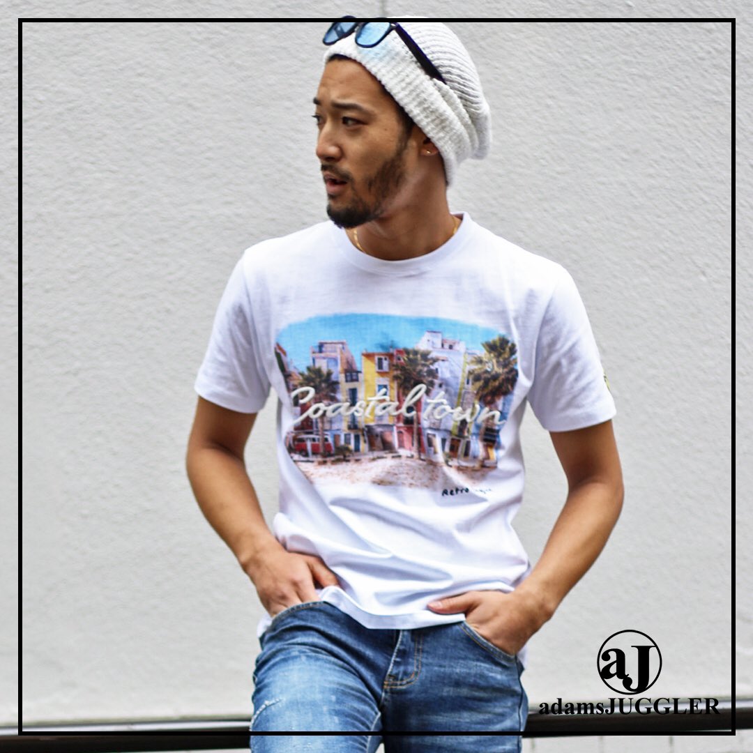 adams_juggler's tweet photo. ✨NEW ARRIVAL✨  

COASTAL TOWN TEE
→¥5,292 (tax in)
WHITE 
S〜XL

#adamsJUGGLER #fashion #fine #Safari #アダムスジャグラー #ファッション #コーディネート #RetroEngine  #レトロエンジン #whimROTH #ROTH #ロス #BABEL #PIPELINE

https://t.co/b8Ny1jajIf https://t.co/b9FE9iYZc5