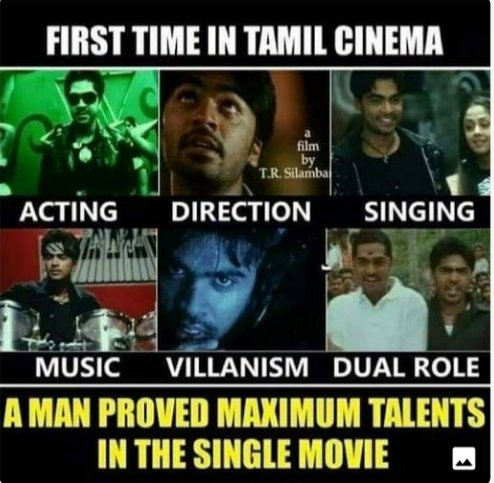 RakeshSTR1's tweet photo. All in one manmadhan https://t.co/J2j9Ro5qr1