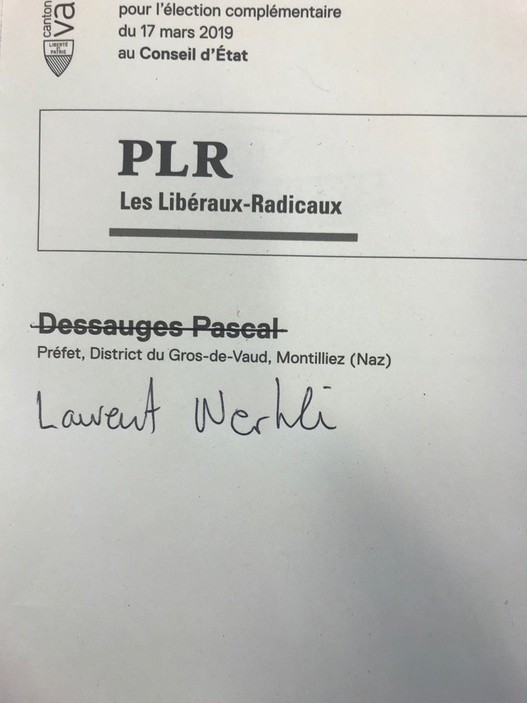Grégoire Furrer (@gregfurrer) on Twitter photo Pour reprendre la majorité à droite cessons de prendre les électeurs PLR pour des moutons. <a href="/LaurentWehrli/">Laurent Wehrli</a> Pour reprendre la majorité à droite cessons de prendre les électeurs PLR pour des moutons. <a href="/LaurentWehrli/">Laurent Wehrli</a>