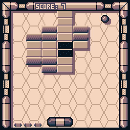 leenattress's tweet photo. Added some shadows and a little lives counter in the bottom left, added delta time because sometimes the frame-rate drops. Now its time to go eat some steak in a castle. Also, art for different levels. #script8 #fc #fantasyconsole https://t.co/A5pMtahKlD