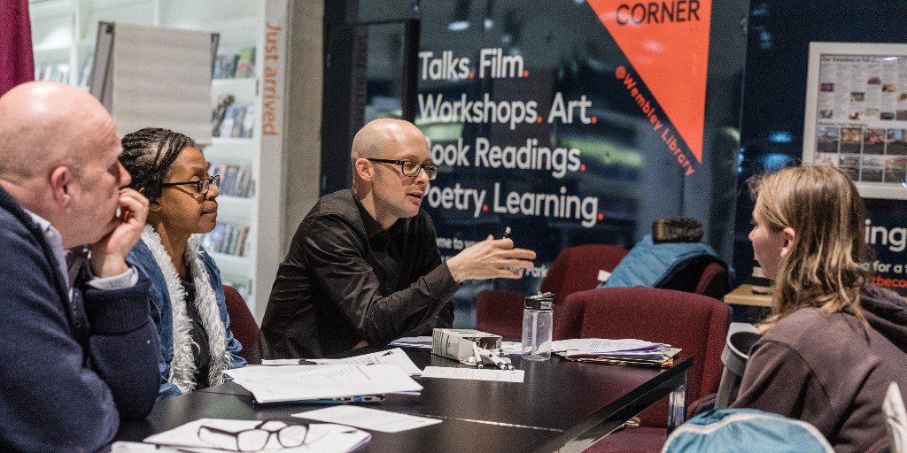 Are you an aspiring writer or poet?

Join <a href="/ianjmclachlan/">Ian McLachlan</a> next Tuesday 12th March at #TheCornerWembleyLibrary for his FREE workshop and one-to-one guidance on how to improve your craft. Register your spot here now! bit.ly/ianjmclachlan <a href="/WembleyPark/">Wembley Park</a>
