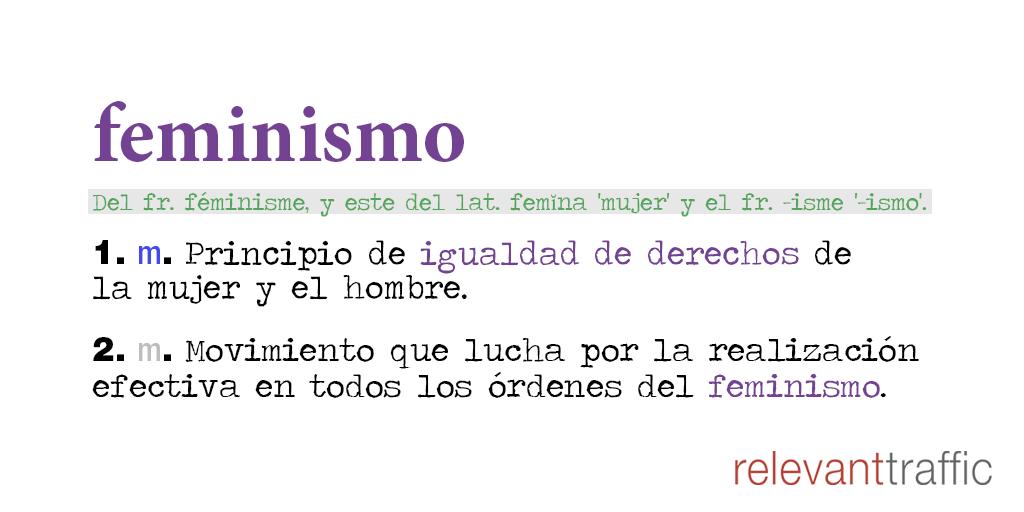 RelevantTraffic's tweet photo. Ni michismi ni fiminismi. 
Cuando entendamos que #feminismo es sinónimo de #igualdad dejaremos de equipararlo al #machismo y podremos remar juntos en esta lucha que beneficia a todos.  #DíaDeLaMujer #8M #8Marzo #InternationalWomensDay https://t.co/q4cmqPCrEn