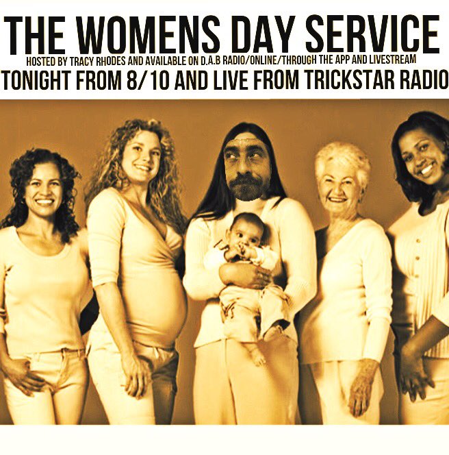 The Womens day Service #InternationalWomensDay #trickstar #tracyrhodes #house #techno #radio #WomensDay #HappyWomensDay2019