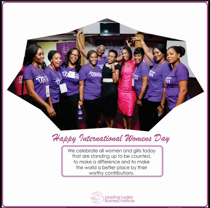 LeadingLadiesNg's tweet photo. We are very excited as we join the rest of the world to celebrate all women and girls today. #LLBI #Happyint'lwomenday https://t.co/xOUiOUHci7