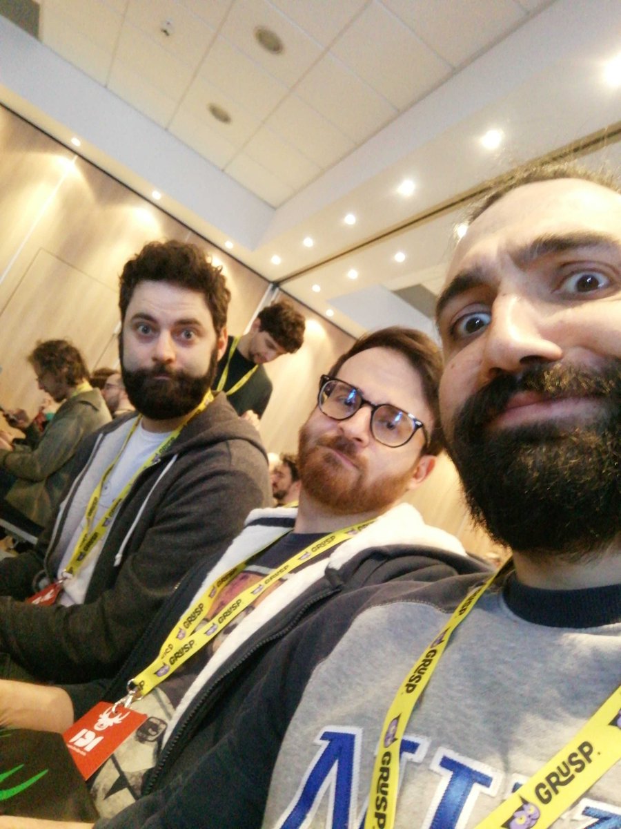 Cosmobile's tweet photo. Facce pronte al DevOps 2019
πβοΈπββοΈπΆββοΈπ₯ππ
.
.
.
@IncontroDevOps #devopsitalia #devops2019 #cosmobile #soluzionidigitali #softwarehouse #developer #svilupposoftware #apopmobile #sviluppoapp #ecommerce #website #marketing #formazione #bologna https://t.co/Pjpy7sFi69