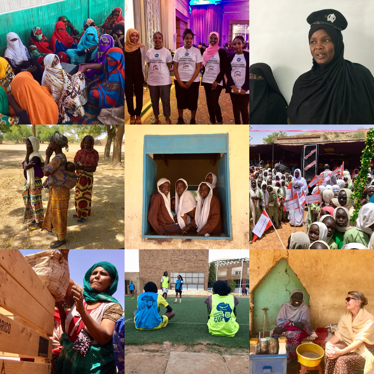 A tribute to all the strong women I met in Sudan, Eritrea, CAR and Tchad. Keep on going strong! #IWD2019