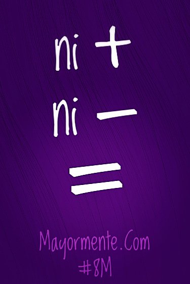 8 de marzo, día para recordar que aún hace falta mucho para lograr la igualdad de derechos y obligaciones entre mujeres y hombres #8M #DíaDeLaMujer #PorLaIgualdad #NiMásNiMenos
👩🏻‍⚖️👩🏽‍🔬👩🏼‍💻👩🏿‍🍳👩🏼‍🚀🤱🏽👮🏼‍♀️👵🏻👩🏻‍🦳👩🏼‍🦱🤰🏾
