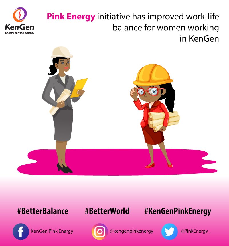 PinkEnergy_'s tweet photo. On this International Women’s Day, we celebrate phenomenal women whose energy inspires us to make a difference. To all the queens out there, keep winning! #KenGenPinkEnergy #BetterBalance #InternationalWomensDay #HeForShe https://t.co/0V8V3q9o5O