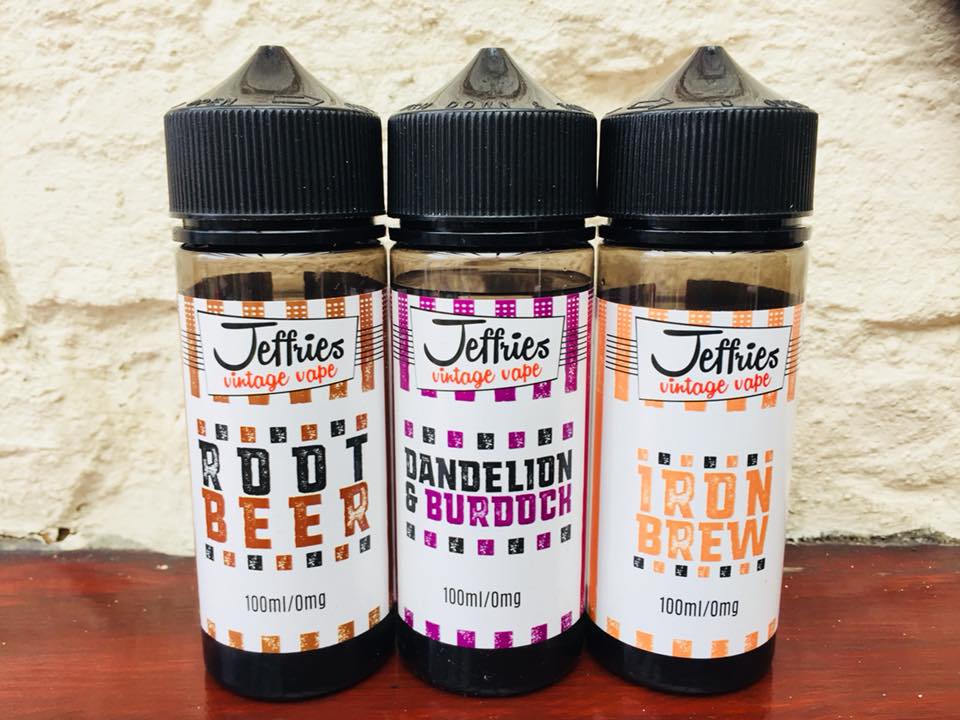 Why not come and the new jeffries vintage vape, and jeffries cocktail dream range today? 100ml's for £19.99